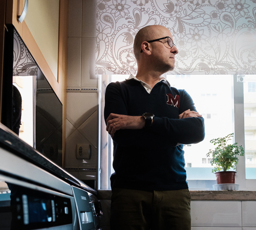 Carlos Oliveira, 53 anos: a máquina da loiça Hotpoint-Ariston avariou menos de três anos após a compra.